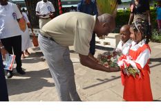 welcoming ken walibora to Loreto Convent Mombasa.jpg